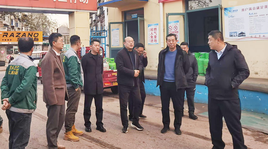 沂水縣綜合行政執(zhí)法局領導赴匯通集團參觀交流